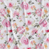 Water Colour Rose Floral Digital Printed Fabric For Summer Collection Online