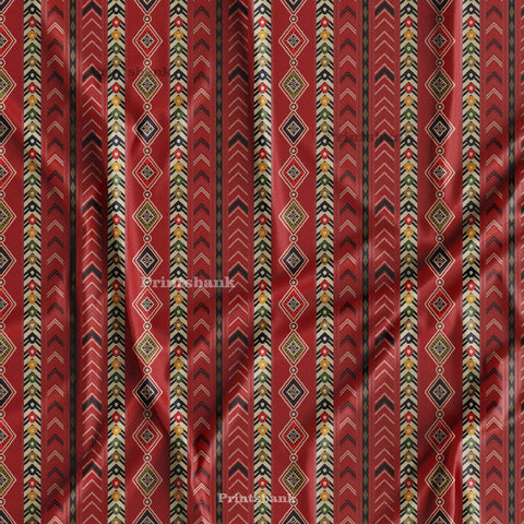 Ikat Printed Fabric Ikat Printed Fabric