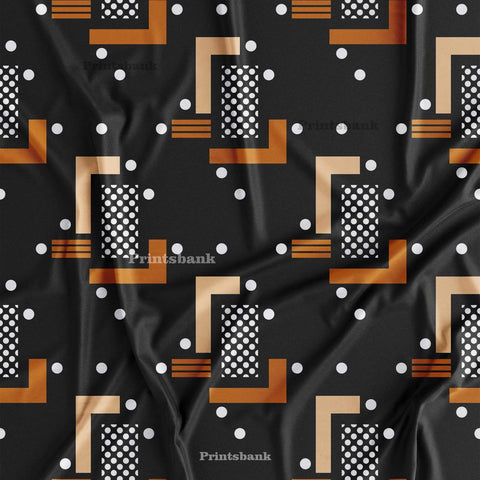 Geometrical Abstract Fabric Geometrical Abstract Fabric