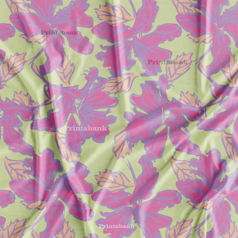 Digital Printed Floral Fabric wholesale Digital Printed Floral Fabric wholesale