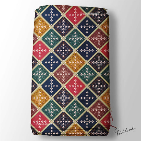 Patola Printed Fabric Patola Printed Fabric