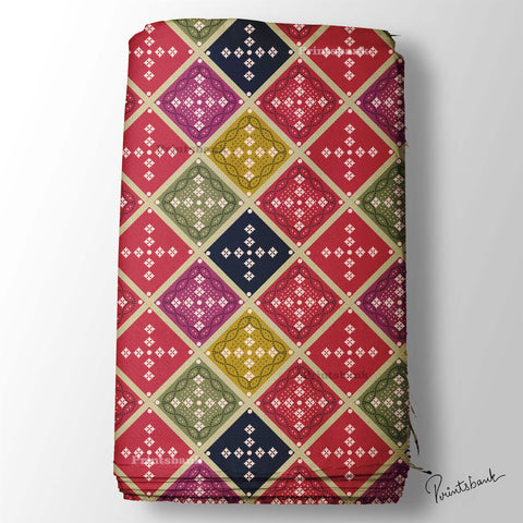 Patola Printed Fabric Patola Printed Fabric