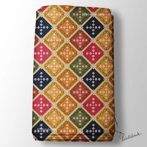 Patola Printed Fabric Patola Printed Fabric