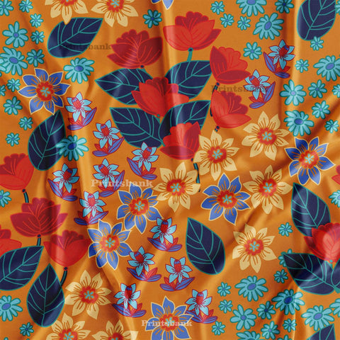 Bright Dark Colour Floral Printed Fabric Material Wholesale Price In India Bright Dark Colour Floral Printed Fabric Material Wholesale Price In India