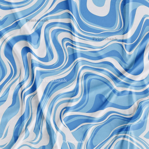 White Blue Marble Digital printed Fabric Online Store White Blue Marble Digital printed Fabric Online Store