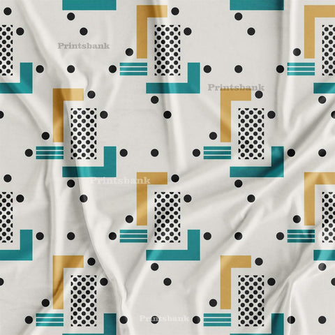 Geometrical Abstract Fabric Geometrical Abstract Fabric