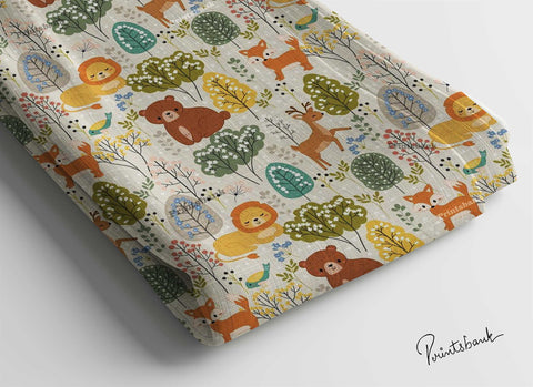 Multipurpose Rayon kids Digital Printed Soft Fabric Multipurpose Rayon kids Digital Printed Soft Fabric