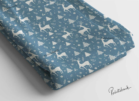 Light Blue Christmas Printed Fabric Online Market Light Blue Christmas Printed Fabric Online Market