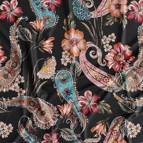 Paisley Printed fabric wholesale manufacturer Paisley Printed fabric wholesale manufacturer
