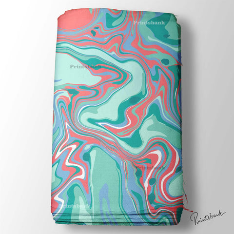 Marble Printed Fabric Marble Printed Fabric