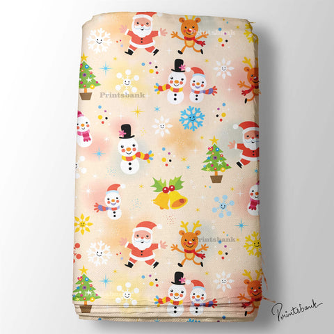 Christmas Baby Digital Printed Fabric Manufacture In India Christmas Baby Digital Printed Fabric Manufacture In India
