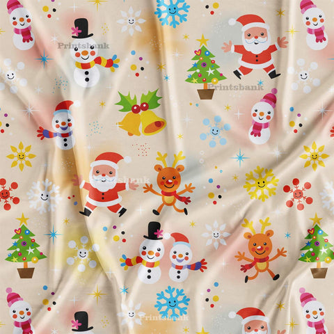 Christmas Baby Digital Printed Fabric Manufacture In India Christmas Baby Digital Printed Fabric Manufacture In India