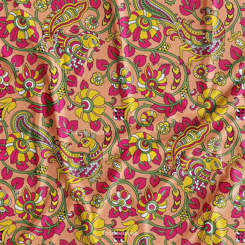 Kalamkari printed Fabric wholesale Kalamkari printed Fabric wholesale