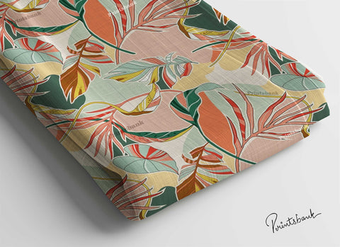 Offer! Soft Cotton Slub Digital printed Fabric Multipurpose use Offer! Soft Cotton Slub Digital printed Fabric Multipurpose use