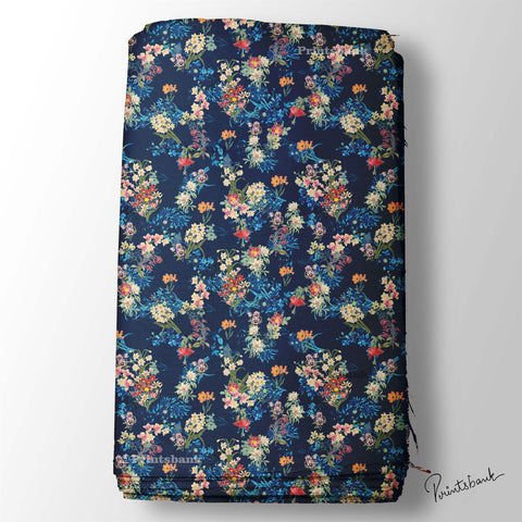 Floral Printed Fabric Floral Printed Fabric
