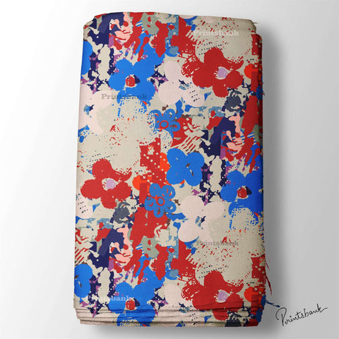 Digital Printed Floral Fabric wholesale Digital Printed Floral Fabric wholesale