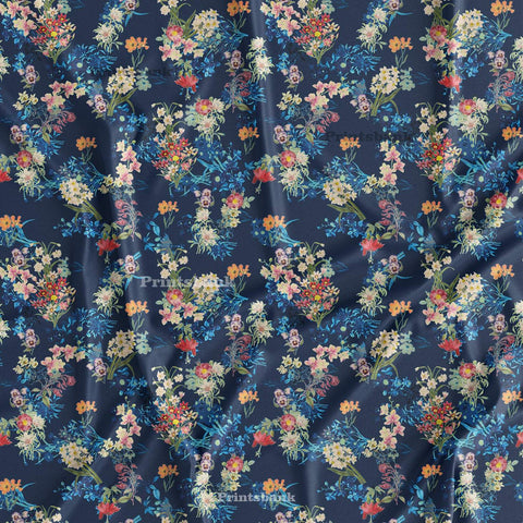 Floral Printed Fabric Floral Printed Fabric