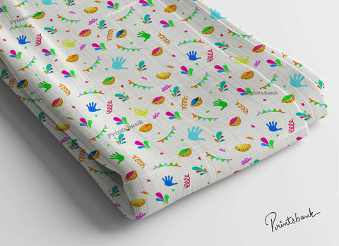 Offer! Holi Fabric for Kurta, Kurti, Lehenga Multipurpose Use Offer! Holi Fabric for Kurta, Kurti, Lehenga Multipurpose Use