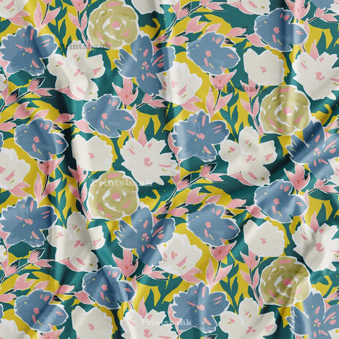 Digital Printed Floral Fabric wholesale Digital Printed Floral Fabric wholesale