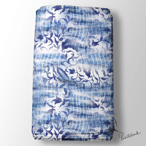 Marble Printed Fabric Marble Printed Fabric