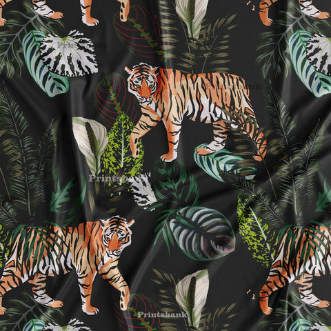 Black Jungle Tiger Digital Print Online Market Black Jungle Tiger Digital Print Online Market