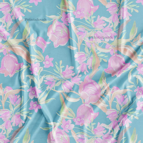 Digital Printed Floral Fabric wholesale Digital Printed Floral Fabric wholesale