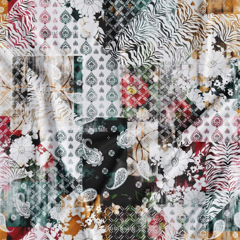 Digital Printed Floral Fabric wholesale Digital Printed Floral Fabric wholesale