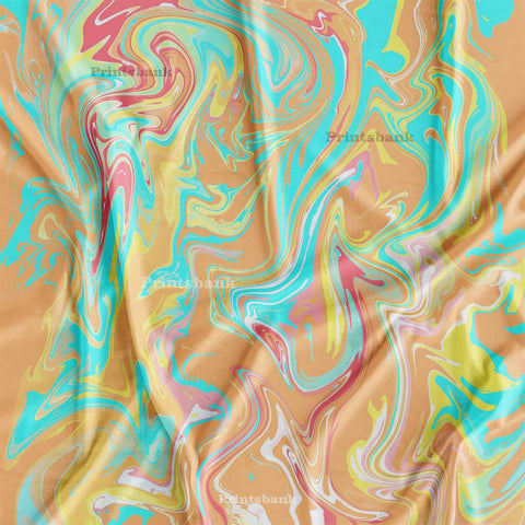 Marble Printed Fabric Marble Printed Fabric