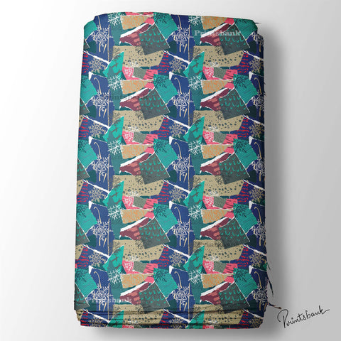 Geometrical Abstract print Fabric Geometrical Abstract print Fabric