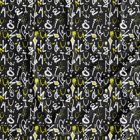 Abstract Print fabric Abstract Print fabric