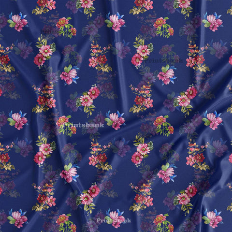 Floral Printed Fabric Floral Printed Fabric