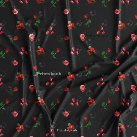 Floral Printed Fabric Floral Printed Fabric
