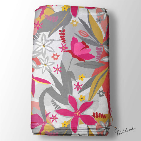 Digital Printed Floral Fabric wholesale Digital Printed Floral Fabric wholesale