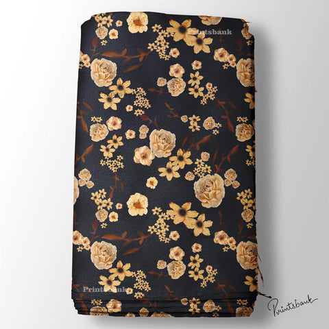 Black Floral Printed Fabric Manufacturer Wholesale Market Black Floral Printed Fabric Manufacturer Wholesale Market