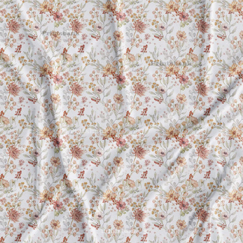 Floral Printed Fabric Floral Printed Fabric