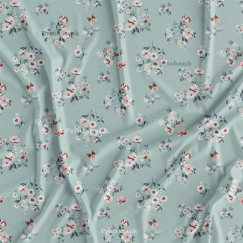 Floral Printed Fabric Floral Printed Fabric