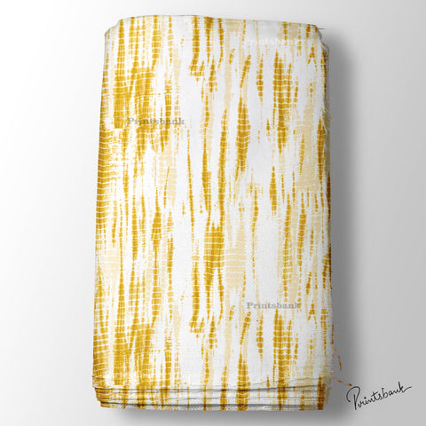 Dark Tie & Dye Yellow Printed Fabric Supplier Dark Tie & Dye Yellow Printed Fabric Supplier