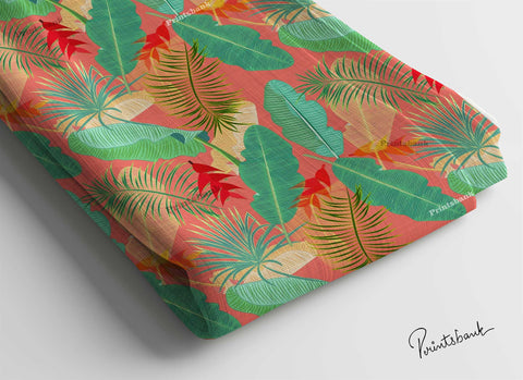 Offer! Soft Cotton Slub Digital printed Fabric Multipurpose use Offer! Soft Cotton Slub Digital printed Fabric Multipurpose use