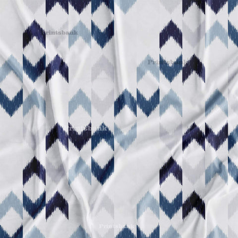 Ikat Digital Printed Fabric For Boutique Ikat Digital Printed Fabric For Boutique