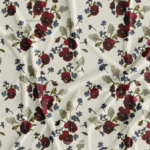 Floral Printed Fabric Floral Printed Fabric