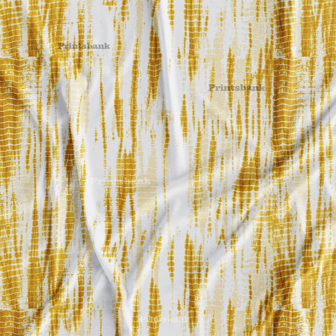 Dark Tie & Dye Yellow Printed Fabric Supplier Dark Tie & Dye Yellow Printed Fabric Supplier