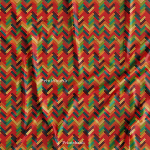 Ikat Printed Fabric Ikat Printed Fabric