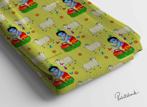 Krishna Janmashtami Special Latest Fabric Multipurpose fabric Krishna Janmashtami Special Latest Fabric Multipurpose fabric