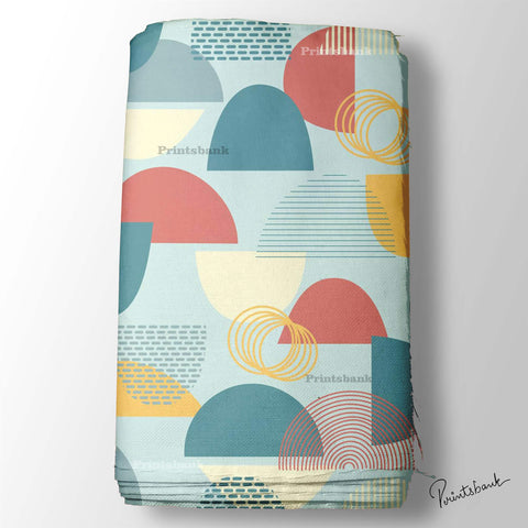 Geometrical Abstract Fabric Geometrical Abstract Fabric