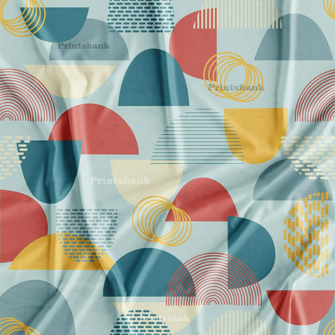Geometrical Abstract Fabric Geometrical Abstract Fabric