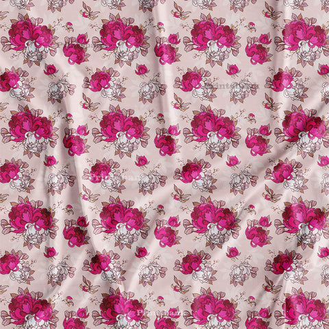 Floral Printed Fabric Floral Printed Fabric