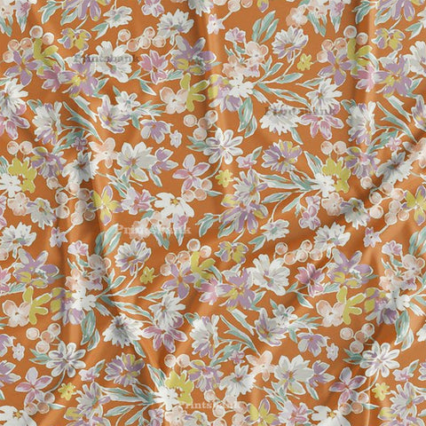 Floral Printed Fabric Floral Printed Fabric