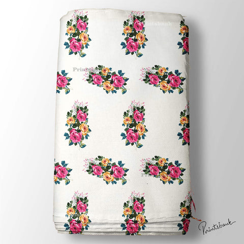 Floral Printed Fabric Floral Printed Fabric