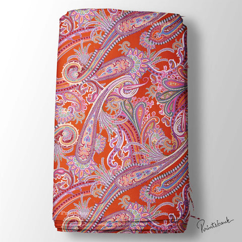 Paisley Printed fabric wholesale manufacturer Paisley Printed fabric wholesale manufacturer