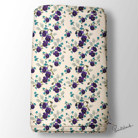 Floral Printed Fabric Floral Printed Fabric